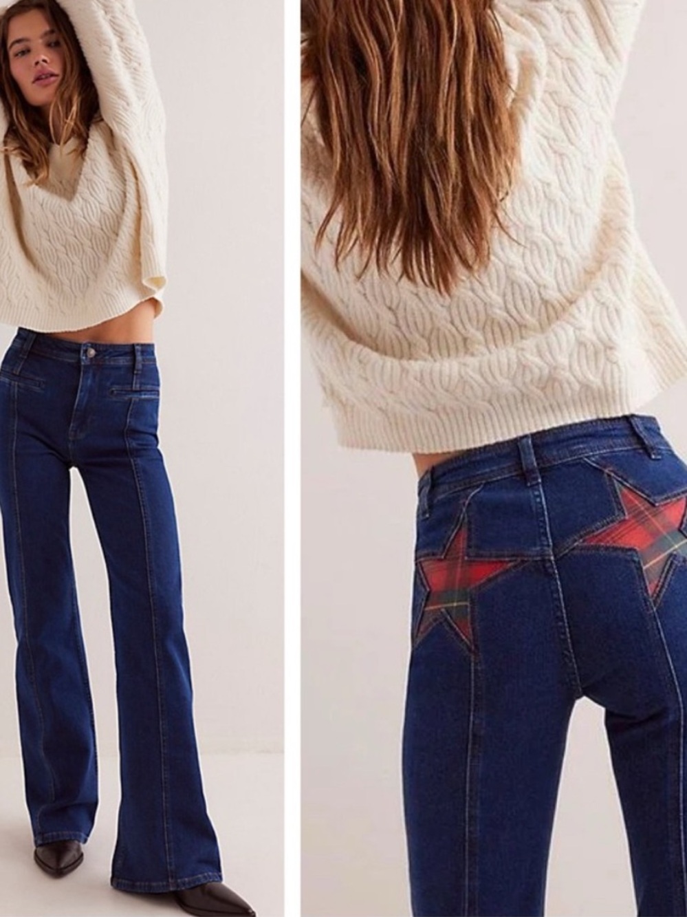 We The Free Firecracker Flare Lag Jeans New